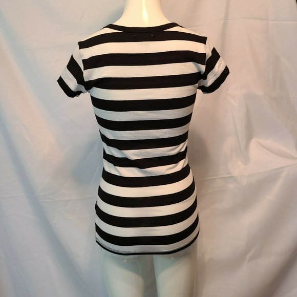 🌷 GUESS Triangle Logo XS Beaded black white - Picture 4 of 8